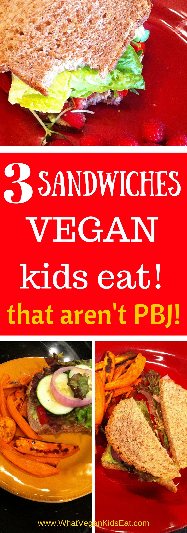 Sandwiches What Vegan KIds Eat