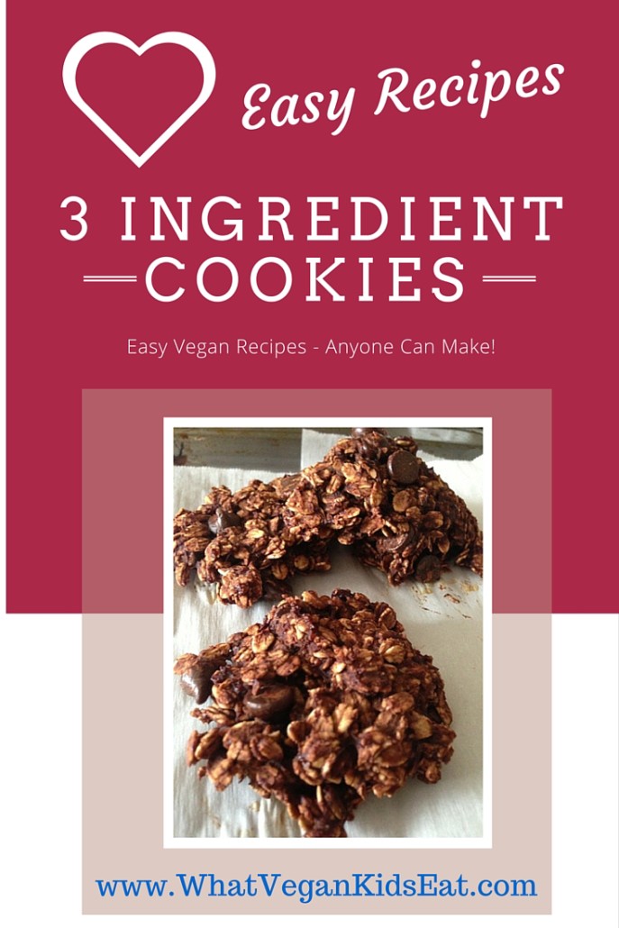 3 ingredient Cookies