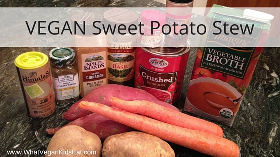 What Vegan Kids Eat Sweet Potato Stew